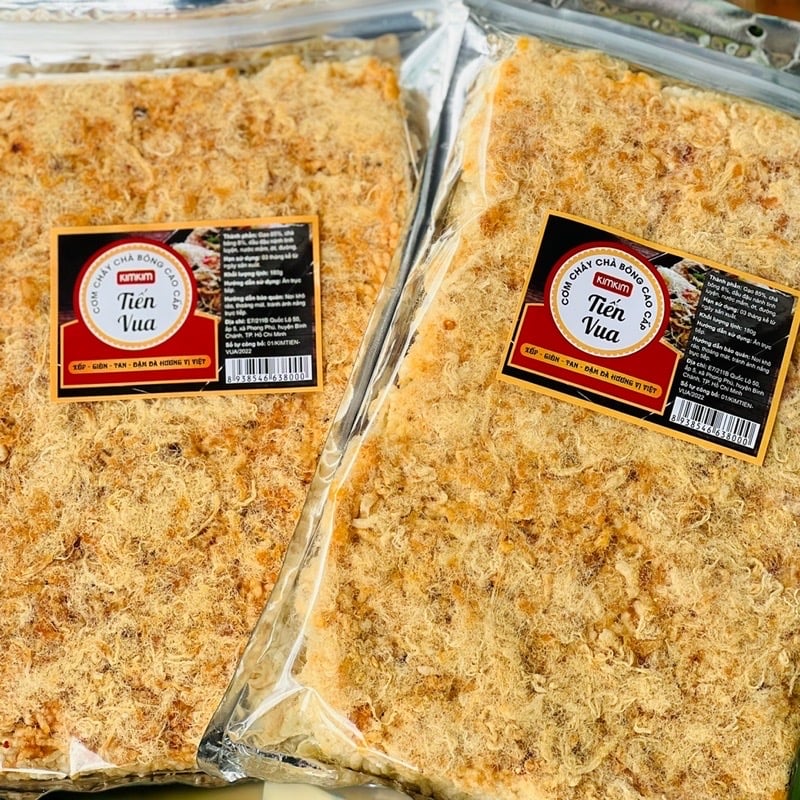 Cơm cháy Chà Bông Kim Tiến Vua (Gói 180g)