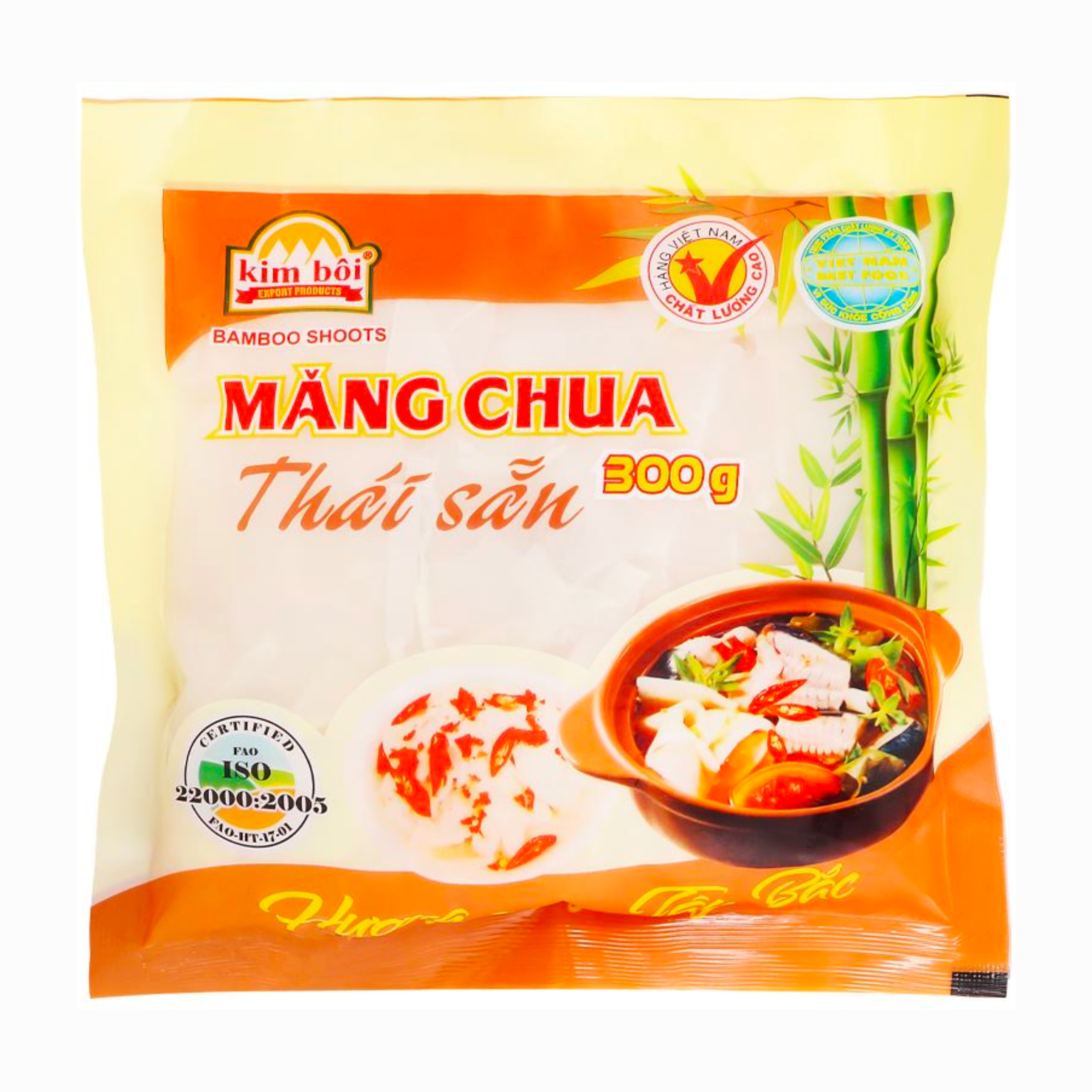 Măng chua thái sẵn kim bôi 300g