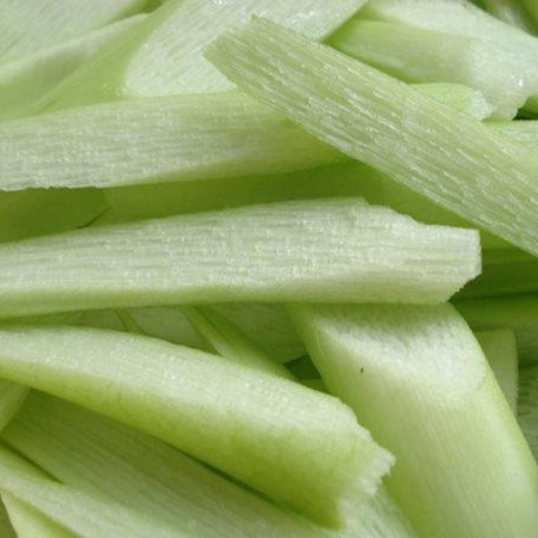 Dọc mùng cắt nhỏ đông lạnh 200g