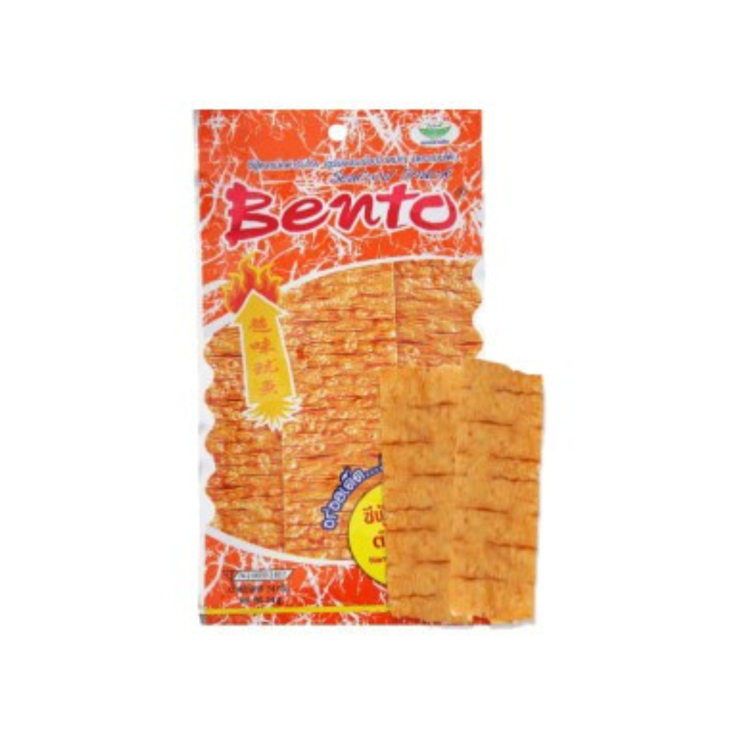 Snack mực tẩm gia vị cay ngọt Bento 4g